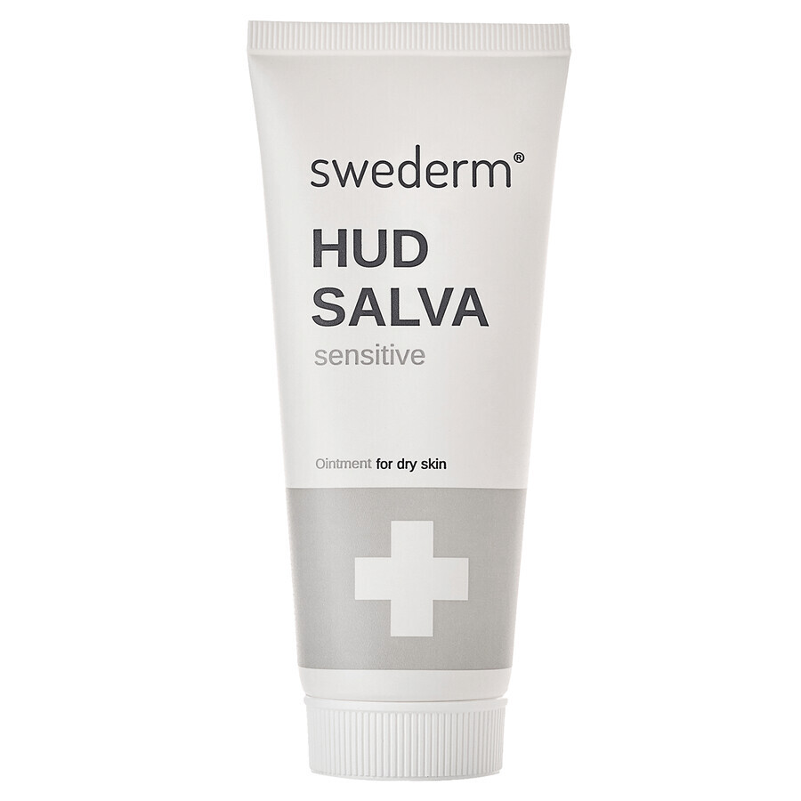 Swederm Hudsalva Sensitive, unguento altamente lubrificante, pelle secca, 100 ml