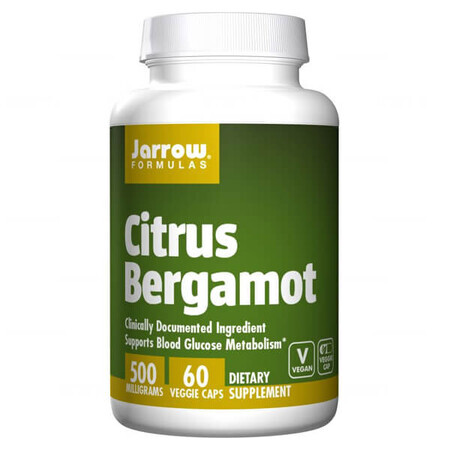 Jarrow Formulas Citrus Bergamot, arancia bergamotto, 60 capsule vegetali