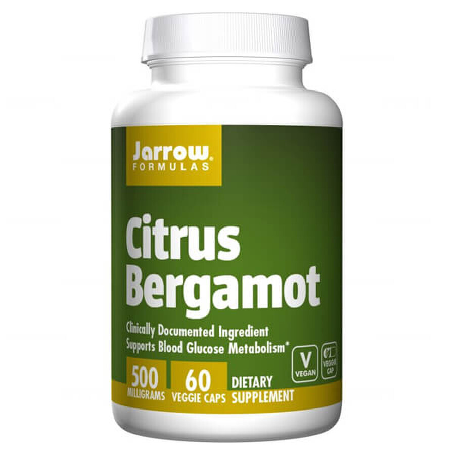 Jarrow Formulas Citrus Bergamot, arancia bergamotto, 60 capsule vegetali