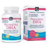 Nordic Naturals Prenatal DHA, Omega-3 + D3, 90 Kapseln