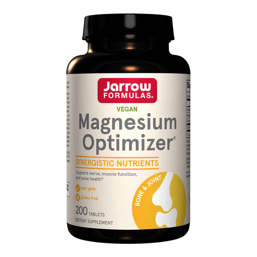 Jarrow Formulas Magnesium Optimizer, 200 compresse