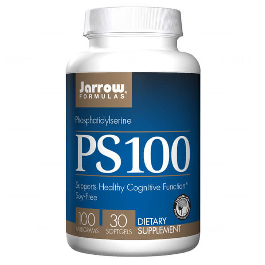 Jarrow Formulas PS100, fosfatidilserina 100 mg, 30 capsule