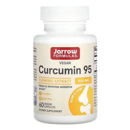 Jarrow Formulas Curcumin 95, 60 capsule vegetali