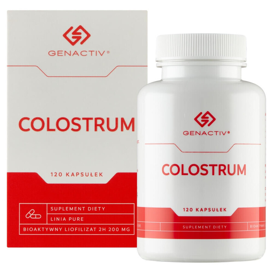 Colostro Genactiv, 120 capsule