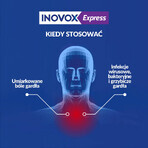 Inovox Express 2 mg + 0,6 mg + 1,2 mg, sabor naranja, 24 pastillas para chupar