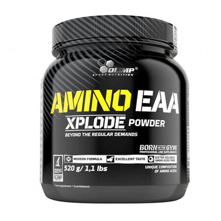 Olimp, Amino EAA Xplode, Polvere, Gusto ananas, 520 g