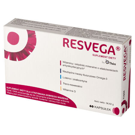 Resvega, 60 capsules