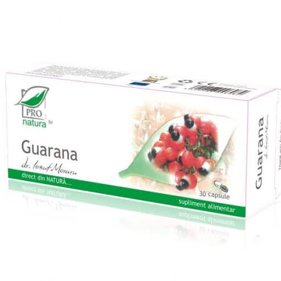 Guaranà, 30 capsule, Pro Natura