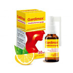 Gardimax Medica Lemon Spray (2 mg + 0,5 mg)/ml, spray oral, soluție, 30 ml