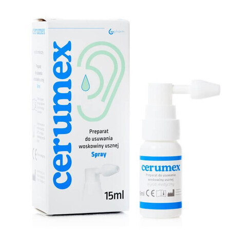 Cerumex, rimuovi cerume, gocce, 15 ml