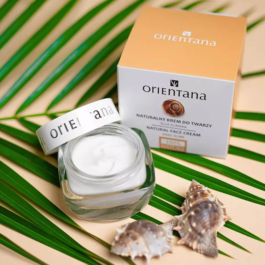 Orientana, crema naturale con muco di lumaca, 50 ml