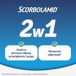 Escorbolamida 300 mg + 100 mg + 5 mg, 40 comprimidos recubiertos de azúcar