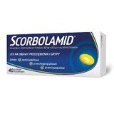 Scorbolamid 300 mg +100 mg + 5 mg, 40 compresse irritate