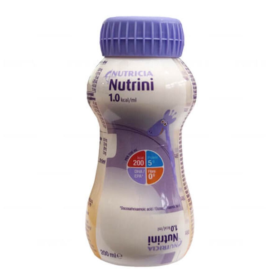 Nutrini, preparato nutrizionale per bambini, 1-6 anni, 200 ml