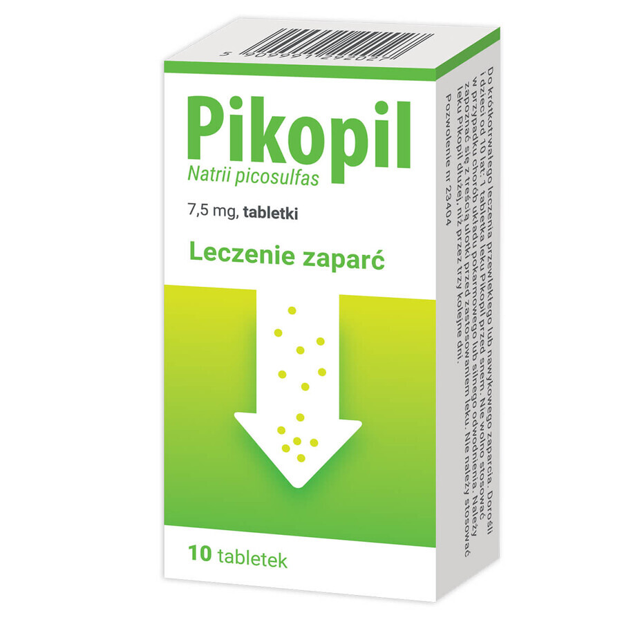 Picopil 7,5 mg, 10 compresse