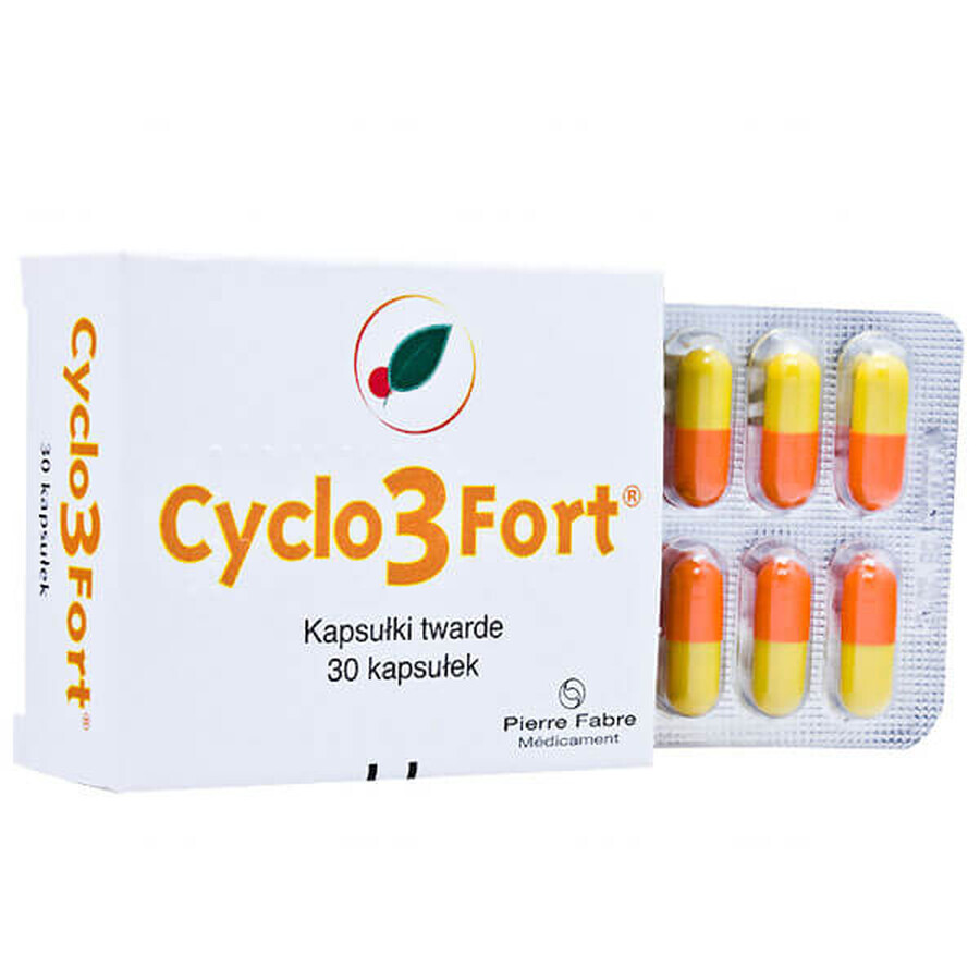 Cyclo 3 Fort 150 mg + 150 mg + 100 mg, 30 capsule