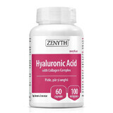 Acido ialuronico con complesso di collagene, 60 capsule, Zenyth