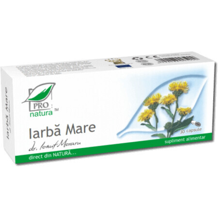 Iarbă Mare, 30 capsule, Pro Natura