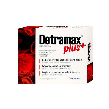 Detramax Plus, 30 compresse rivestite con film