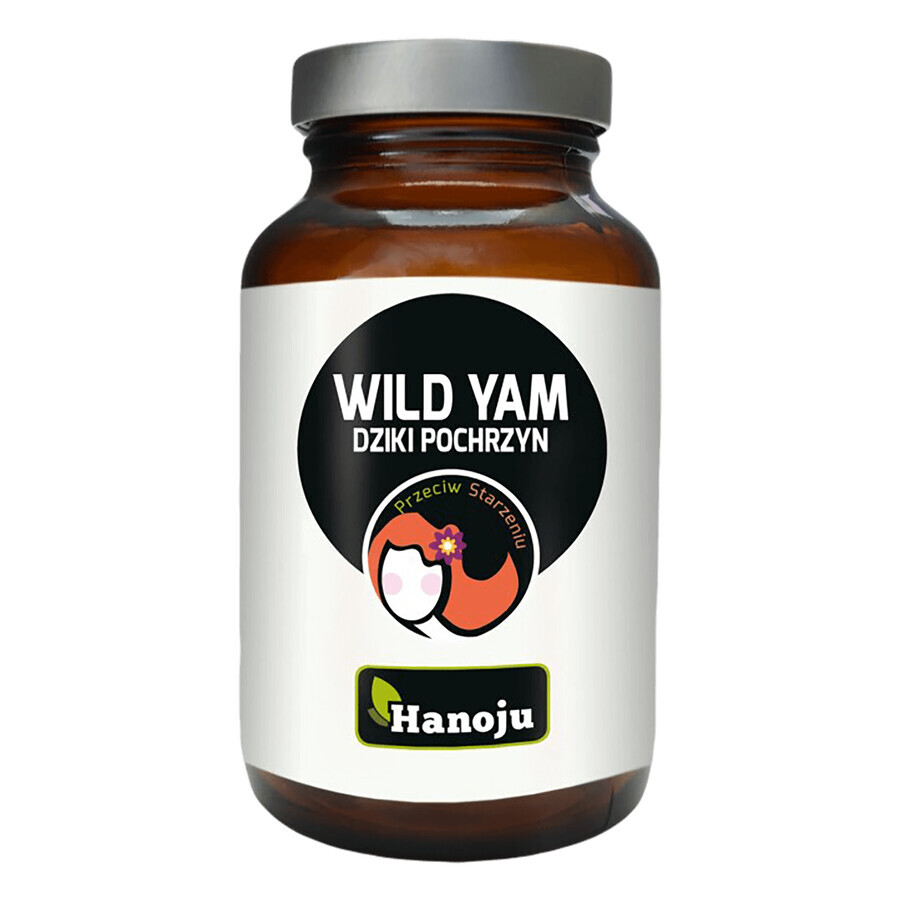 Hanoju Wild Yam, igname selvatico, 90 capsule