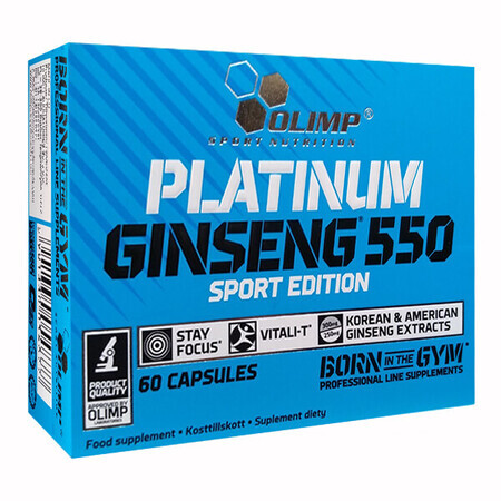 Olympus, Ginseng Platino, Edizione Sport, 60 capsule