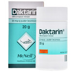 Daktarin 20 mg/g, pulbere medicamentoasă pentru pulverizare cutanată, 20 g