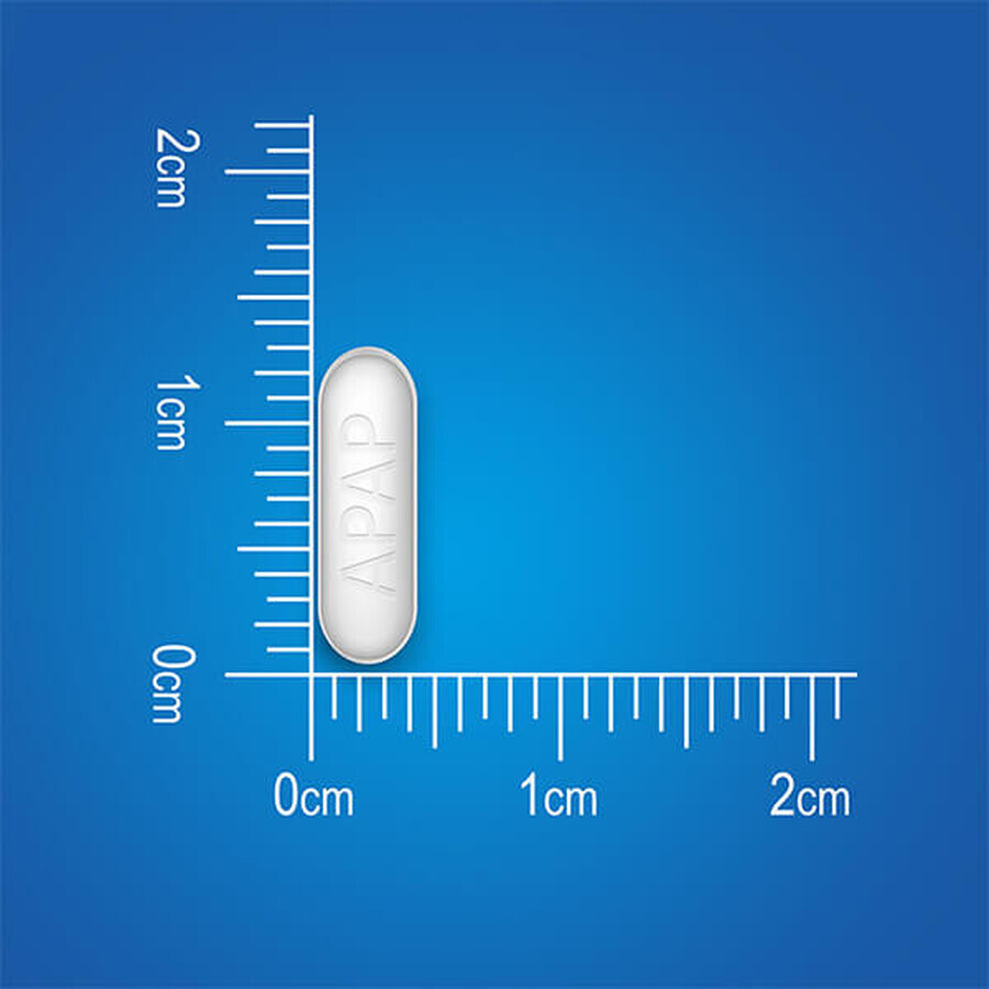 Apap 500 mg, 100 compresse rivestite con film