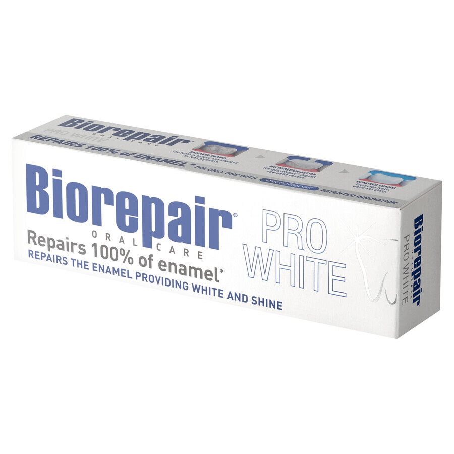 Biorepair Pro White, dentifricio, 75 ml