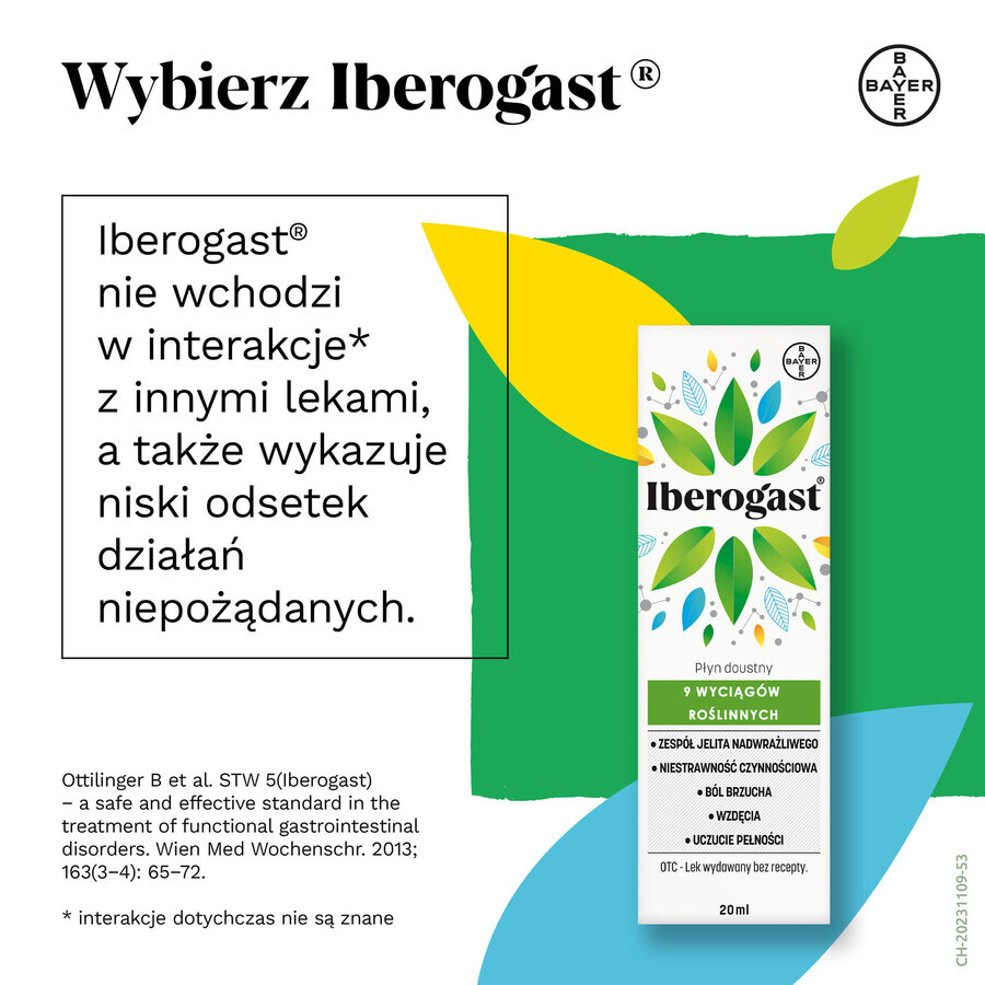 Iberogast, liquido orale, 20 ml