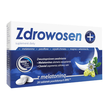 Zdrowosen Plus, 28 compresse rivestite con film MRS