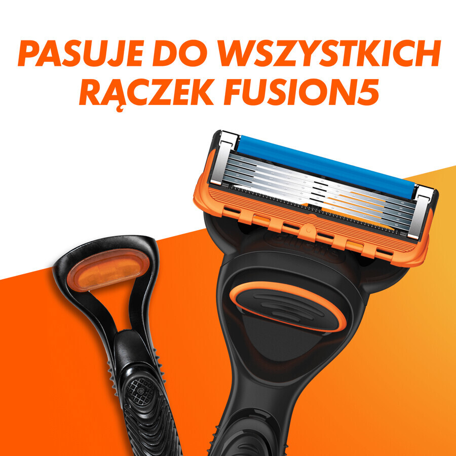 Gillette Fusion 5 Power, cartucce di ricambio, 4 pezzi