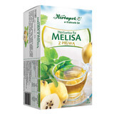 Herbapol Melissa con mela cotogna, tè fisso, 2 g x 20 bustine