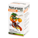 Natursept Med Cough, lecca-lecca oltre i 3 anni, gusto arancia, 6 pezzi