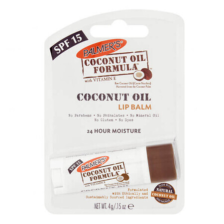 Palmer's Coconut, balsamo per labbra in stick all'olio di cocco, 4 g