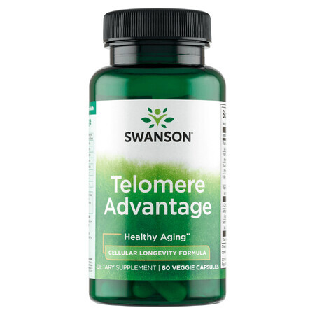 Swanson Telomere Advantage, 60 capsule vegetali