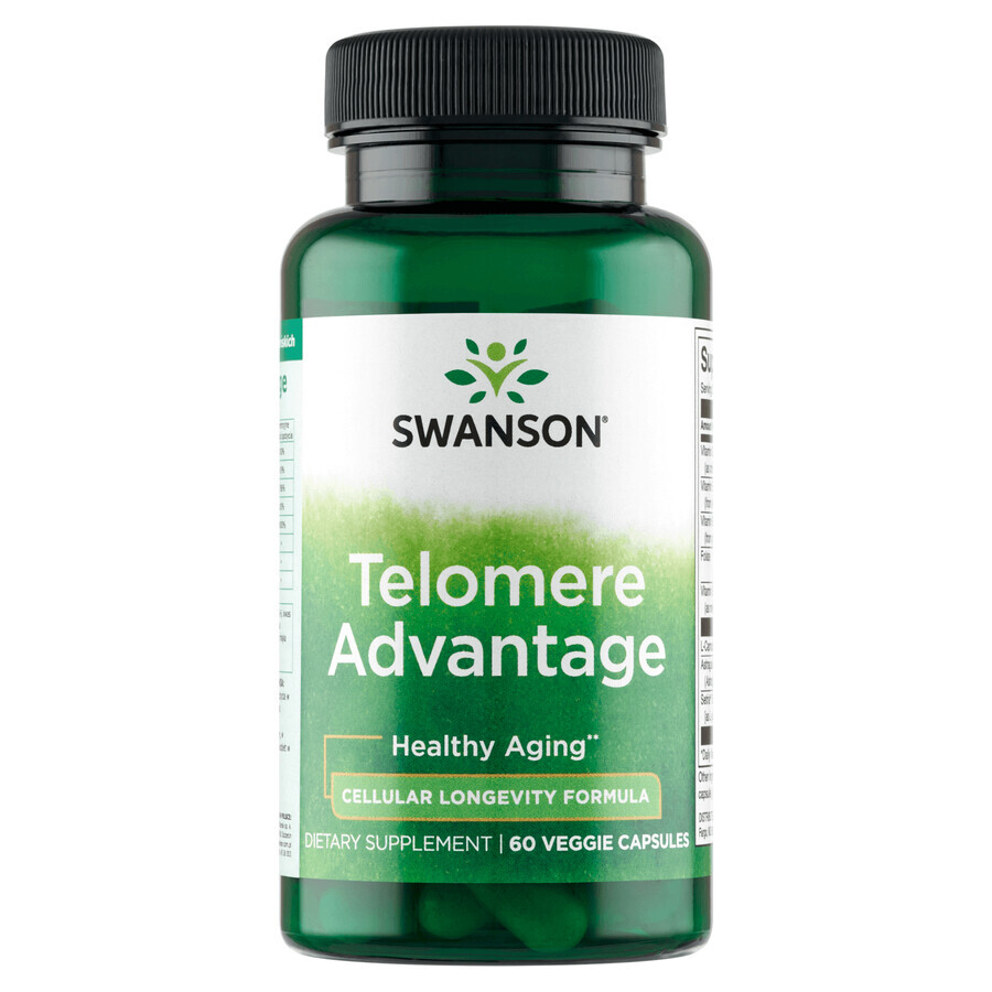 Swanson Telomere Advantage, 60 capsule vegetali