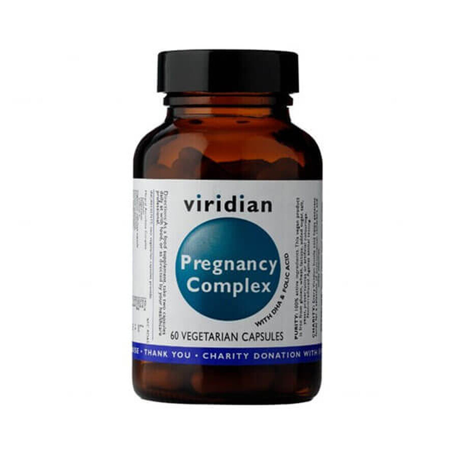 Viridian, Complesso di gravidanza, Donna incinta, 60 capsule