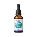 Viridian Viridikid Vitamin D, Vitamin D für Kinder, Tropfen, 30 ml