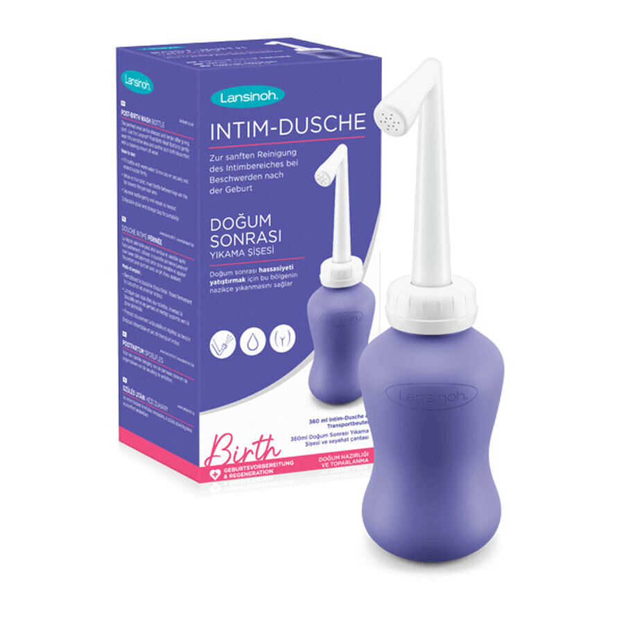 Irrigatore per l'igiene intima, 360 ml, Lansinoh