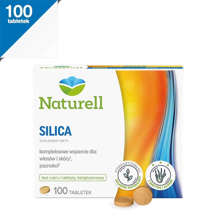 Sílice Naturell, 100 tabletas