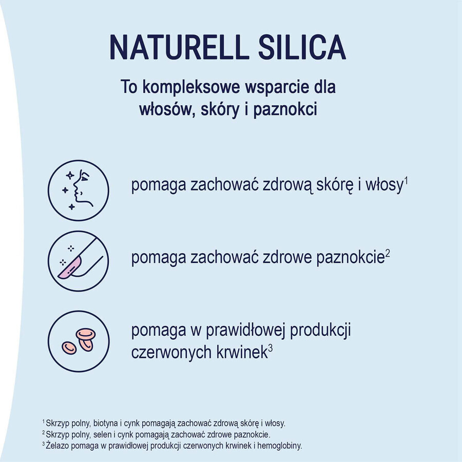 Sílice Naturell, 100 tabletas