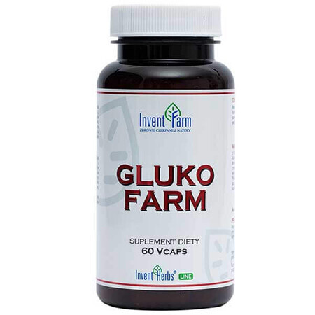 Invent Farm Gluko Farm, 60 capsule