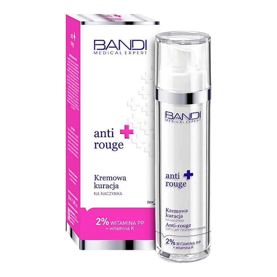 Bandi Medical Anti Rouge, tratament cremă pentru capilare, 50 ml