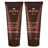 Coffret Nuxe Men, gel douche multifonctions, 2 x 200 ml