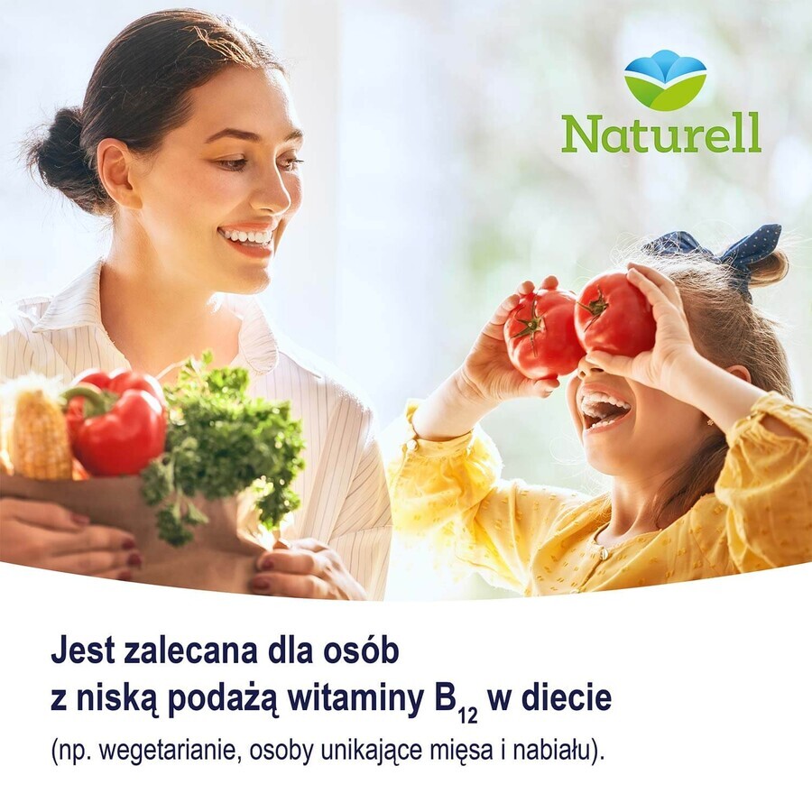 Naturell Vitamina B12 Forte, 60 compresse masticabili