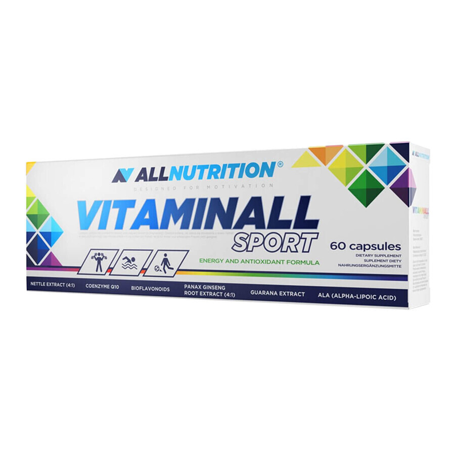 Allnutrition Vitaminall Sport, 60 gélules