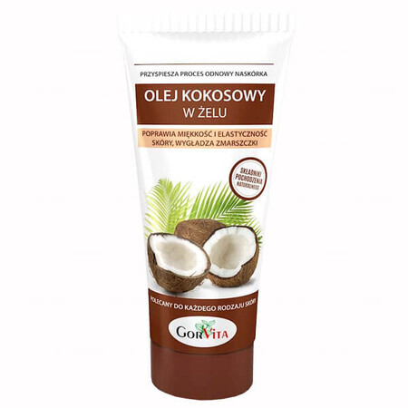 GorVita, Kokosnussöl in Gel, 200 ml