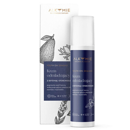 Alkmie Anti Age, crema viso ringiovanente e liftante, 50 ml