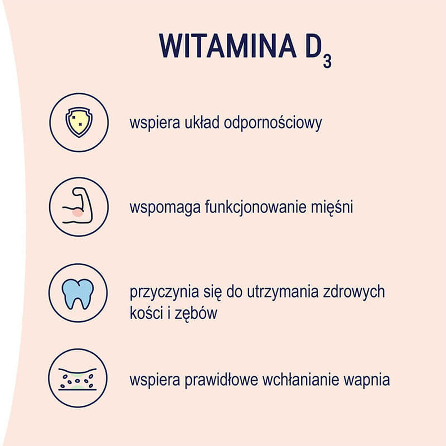 Naturell Vitamine D3 2000, 60 comprimés à croquer