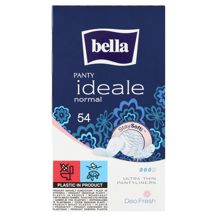 Bella Panty Ideale, serviettes hygiéniques, Normal, 54 pcs